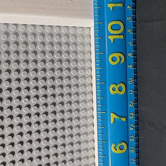 (2) Handmade 10"x10"  Gray LEGO Shadow Box Frame Wood Box - Picture 7 of 12